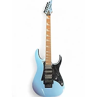 Used Ibanez RG450EXB Ice Blue Metallic Solid Body Electric Guitar