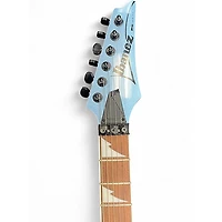 Used Ibanez RG450EXB Ice Blue Metallic Solid Body Electric Guitar