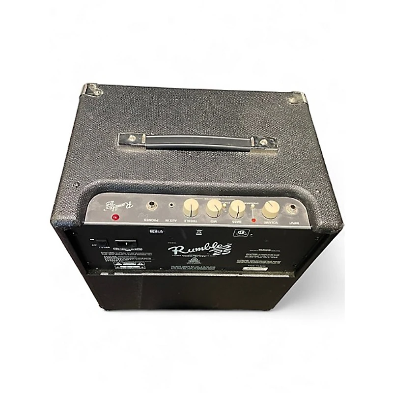 Used Fender Rumble 25 25W 1x10 Bass Combo Amp