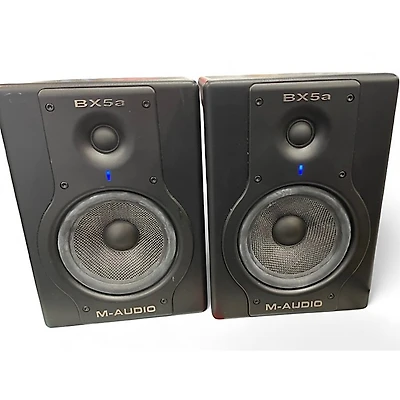 Used M-Audio BX5A Pair Powered Monitor