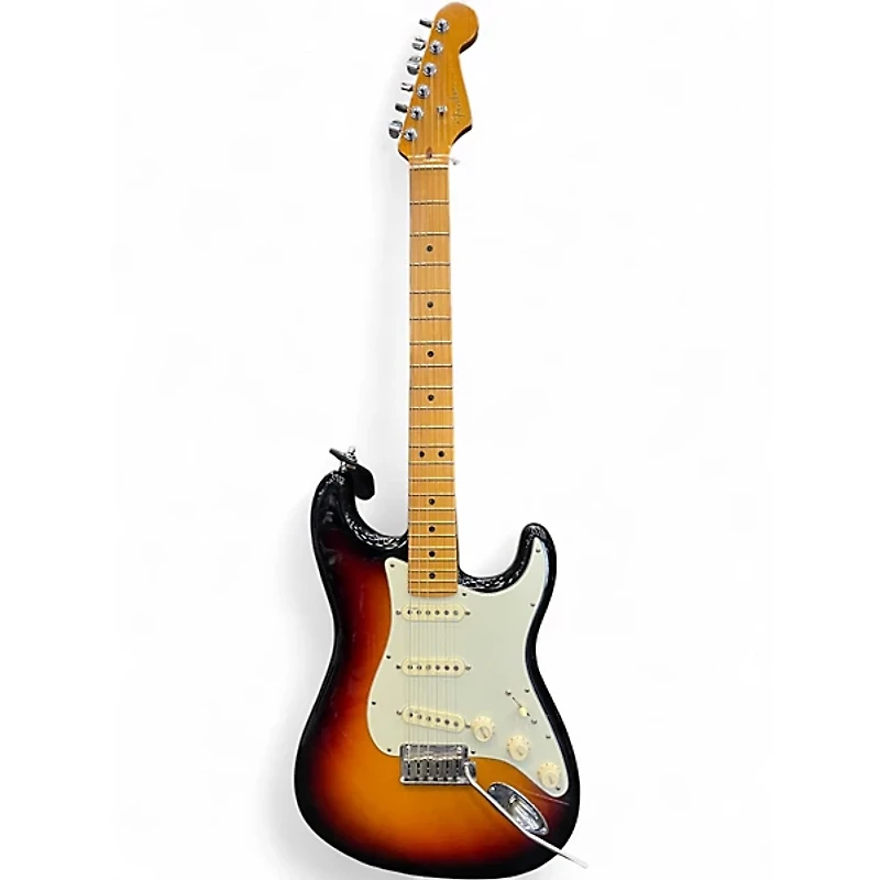 Used Fender American Ultra Stratocaster 2 Tone Sunburst Solid Body Electric Guitar