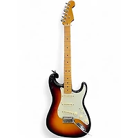 Used Fender American Ultra Stratocaster 2 Tone Sunburst Solid Body Electric Guitar