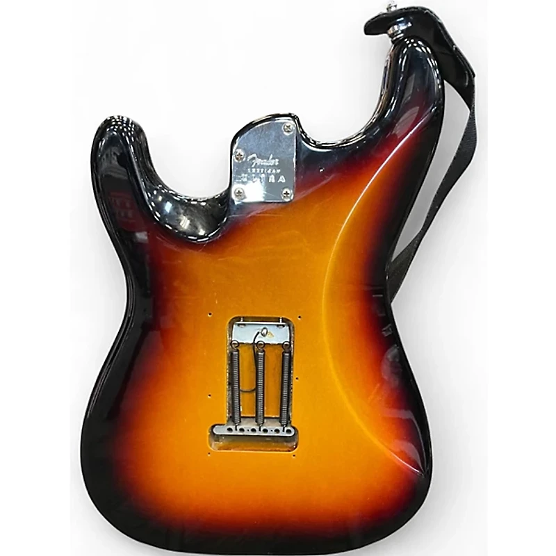 Used Fender American Ultra Stratocaster 2 Tone Sunburst Solid Body Electric Guitar