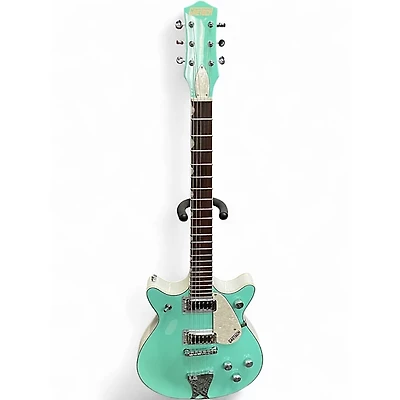 Used Gretsch Guitars G5237 ELECTROMATIC DOUBLE JET Surf Green Solid Body Electric Guitar