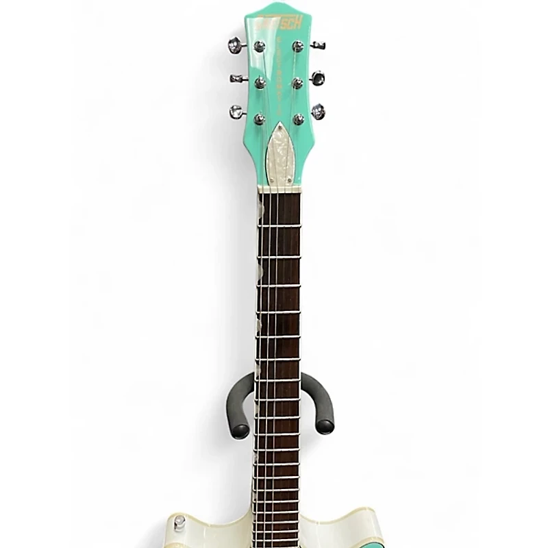 Used Gretsch Guitars G5237 ELECTROMATIC DOUBLE JET Surf Green Solid Body Electric Guitar