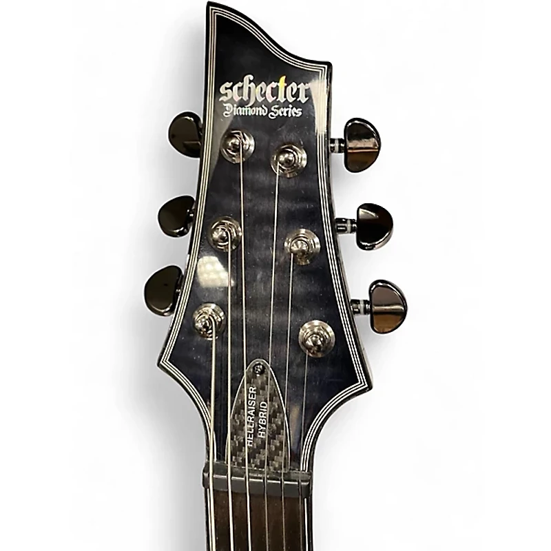 Used Schecter Guitar Research Hellraiser Hybrid PT Trans Black Burst Solid Body Electric Guitar