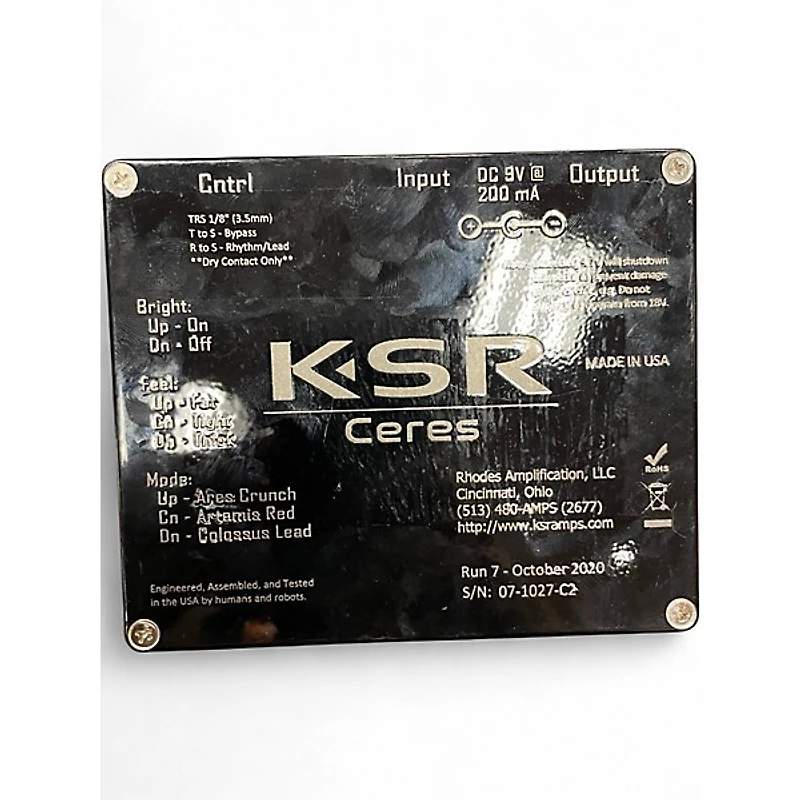 Used Ksr Ceres Pedal