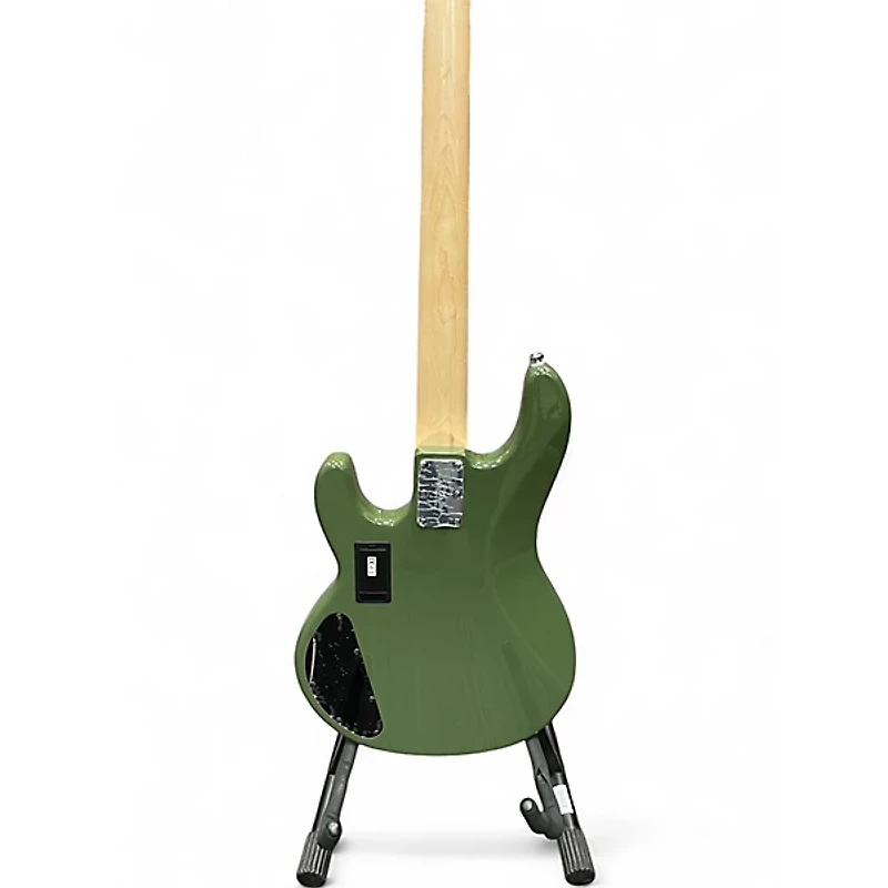 Used Sterling by Music Man StingRay Ray4HH Olive Electric Bass Guitar