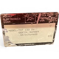 Used Peavey TNT 130 Bass Combo Amp