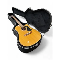 Used Washburn D10CE Natural Acoustic Electric Guitar