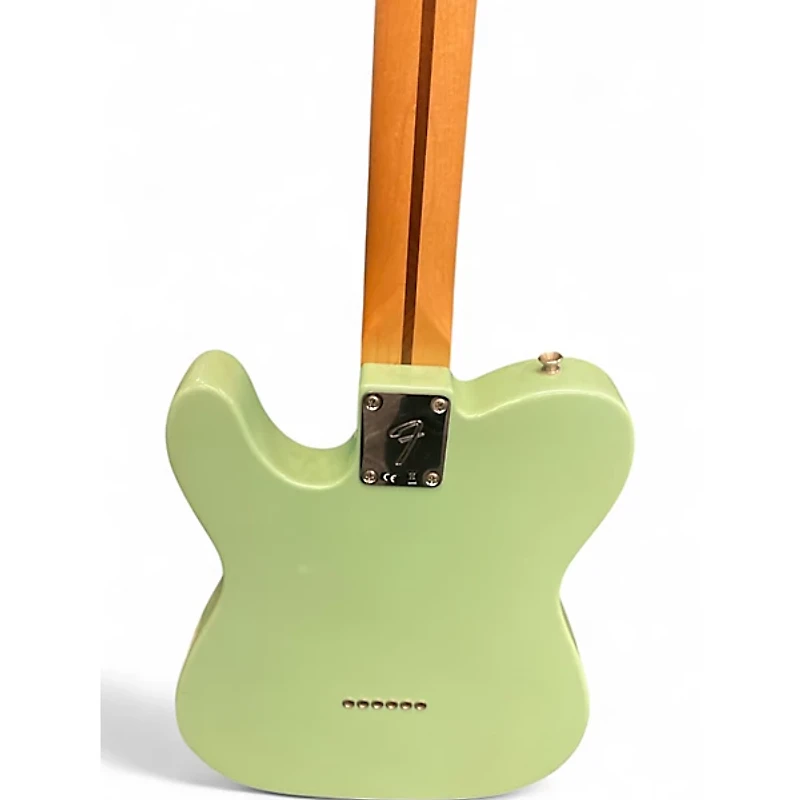 Used Fender Player Telecaster Surf Green Solid Body Electric Guitar