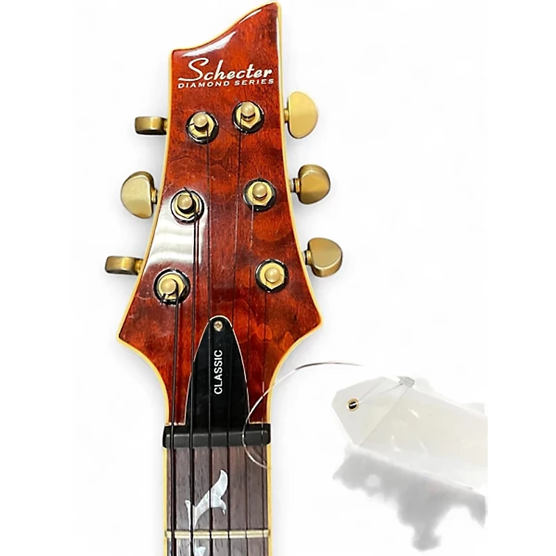 Used Schecter Guitar Research Diamond Series C-1 Classic Rootbeer Solid Body Electric Guitar