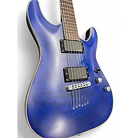 Used Schecter Guitar Research C1 Platinum Blue Solid Body Electric Guitar