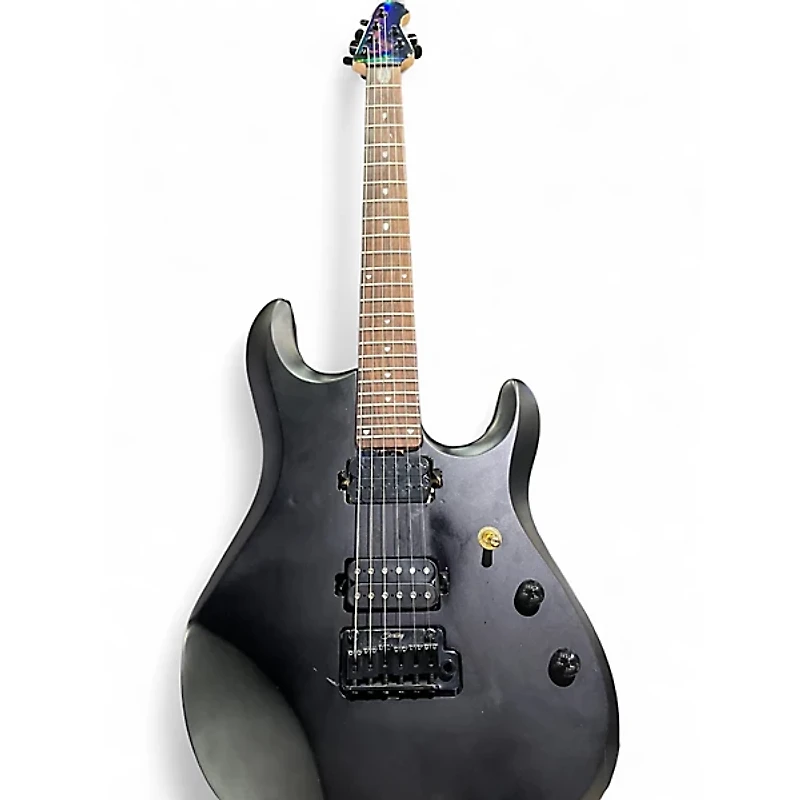 Used Sterling by Music Man JP60  Black Solid Body Electric Guitar