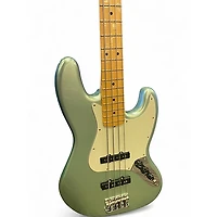 Used Fender American Professional II Jazz Bass Surf Green Electric Bass Guitar