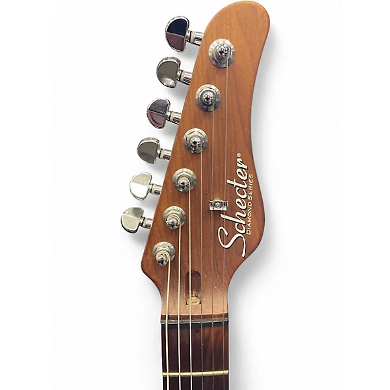 Used Schecter Guitar Research PT Van Nuys Natural Solid Body Electric Guitar