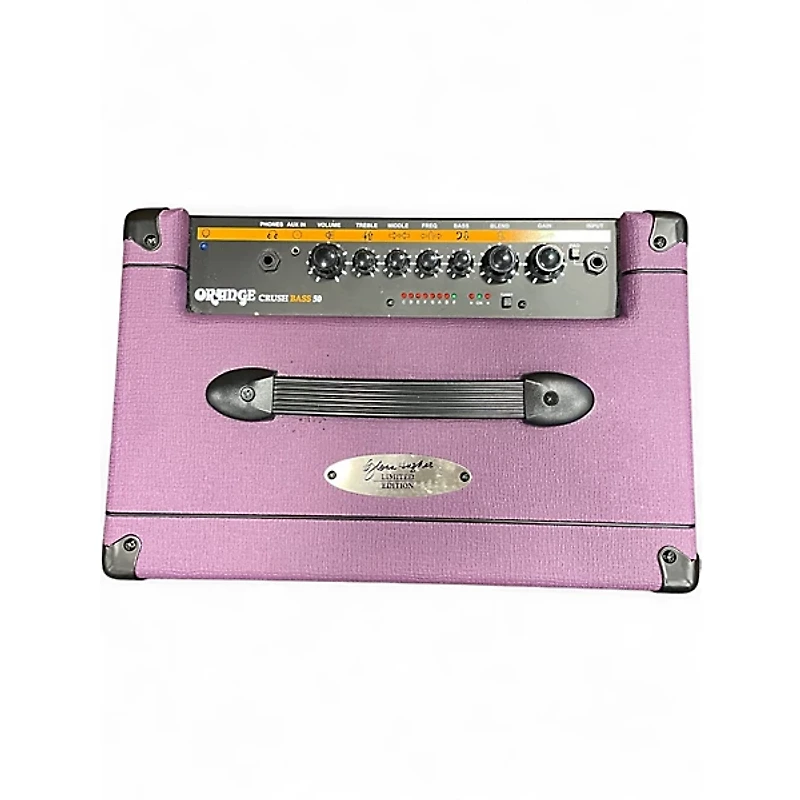Used Orange Amplifiers Glenn Hughes LTD Crush Bass 50 1x12 50W Bass Combo Amp