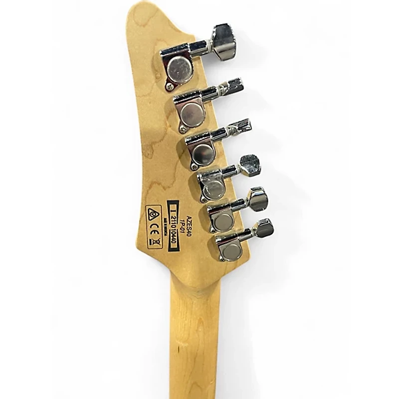 Used Ibanez AZES40 Mint Green Solid Body Electric Guitar