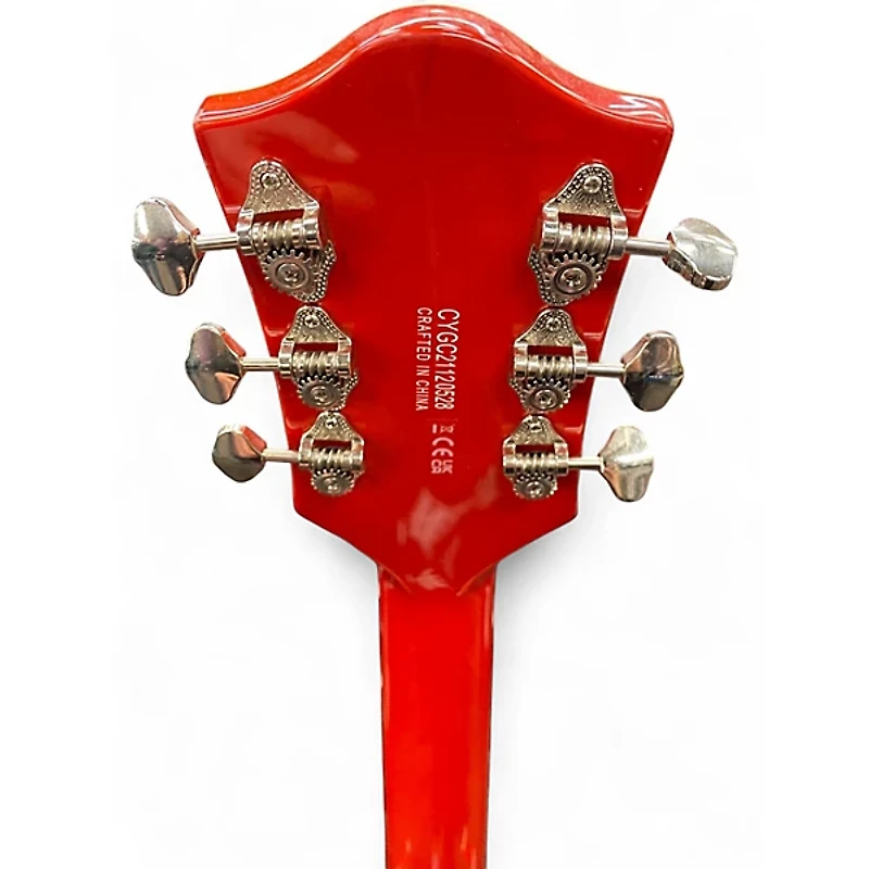 Used Gretsch Guitars G5427T Orange Hollow Body Electric Guitar