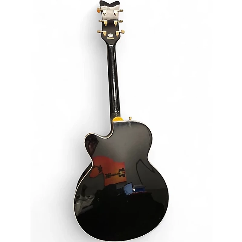 Used Gretsch Guitars g5022cbfe Black Acoustic Electric Guitar