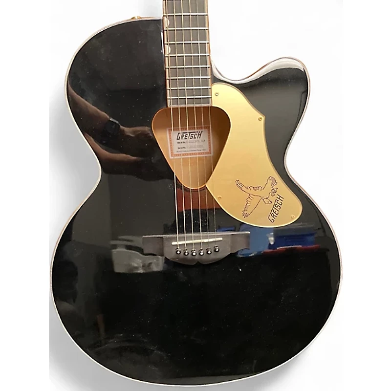 Used Gretsch Guitars g5022cbfe Black Acoustic Electric Guitar