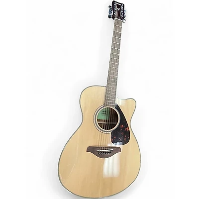 Used Yamaha FSX820C Natural Acoustic Electric Guitar