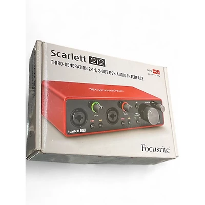 Used Focusrite Scarlett 2i2 Audio Interface