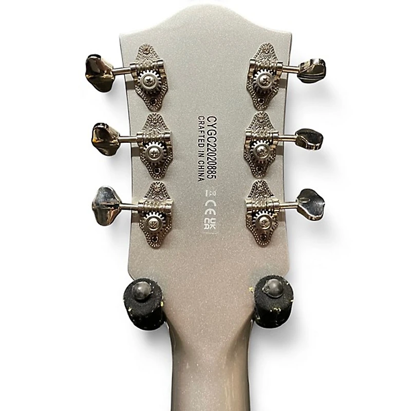 Used Gretsch Guitars G5420T Electromatic Silver Hollow Body Electric Guitar