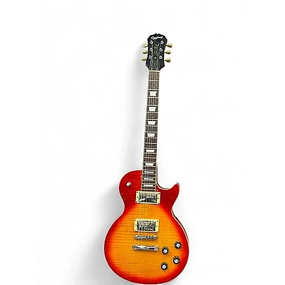 Used Epiphone Les Paul Classic Cherry Burst Solid Body Electric Guitar