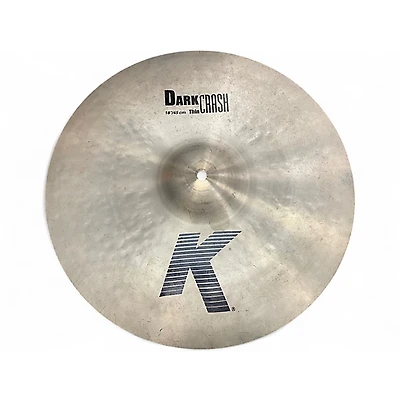 Used Zildjian 18in K Thin Dark Crash Cymbal
