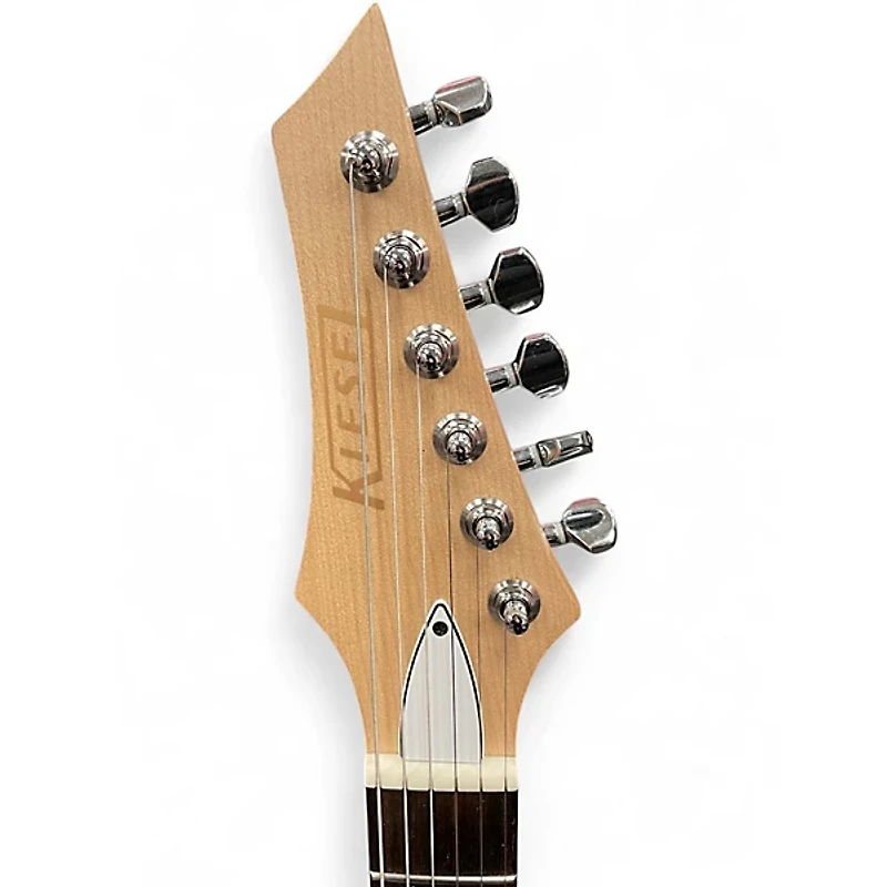 Used Kiesel Delos Olympic White Solid Body Electric Guitar