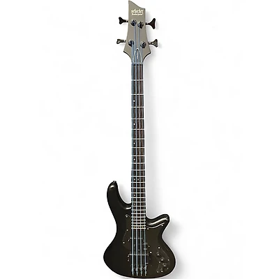 Used Schecter Guitar Research STEALTH 4 Black Electric Bass Guitar