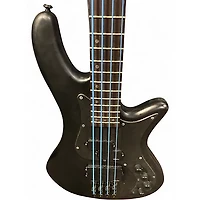 Used Schecter Guitar Research STEALTH 4 Black Electric Bass Guitar