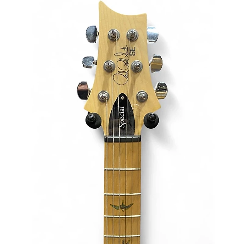 Used PRS SE SWAMP ASH SPECIAL IRI BLUE Solid Body Electric Guitar