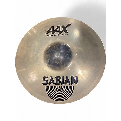 Used SABIAN 16in aax aaxplosion crash Cymbal