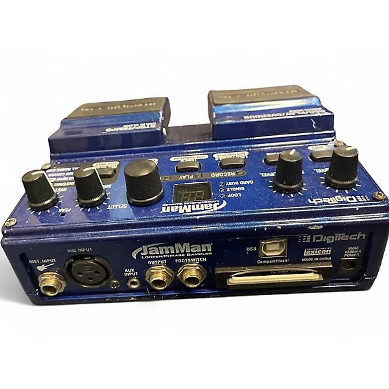 Used DigiTech JML Jam Man Looper Phrase Sampler Pedal