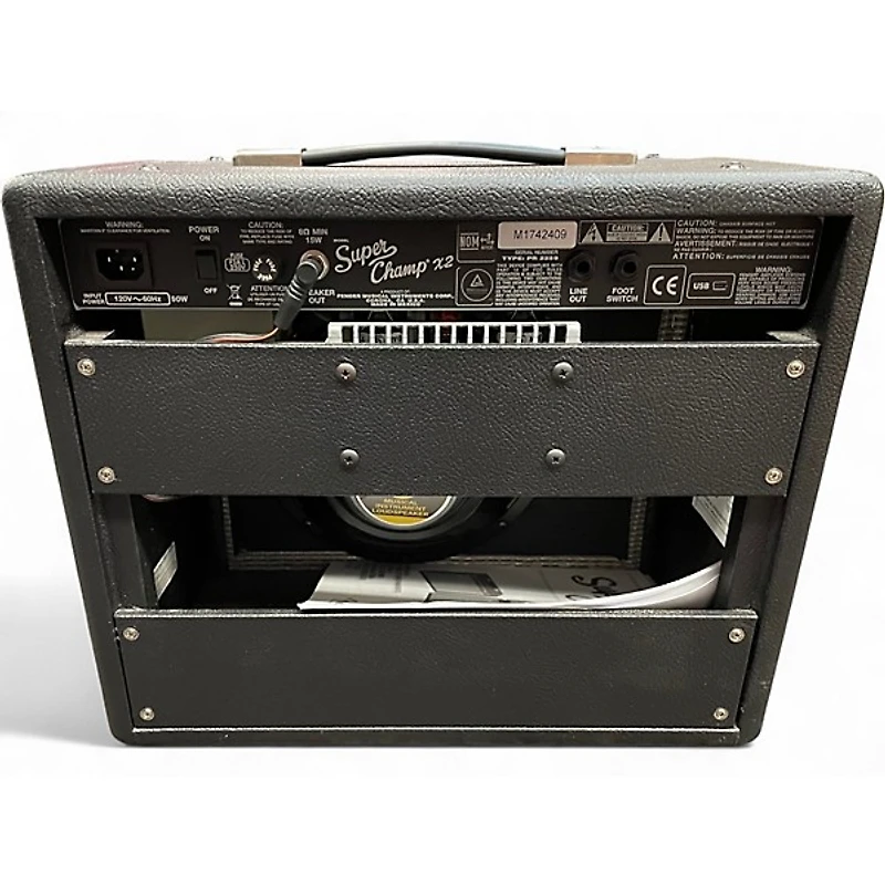 Used Fender Super Champ X2 15W Tube Guitar Combo Amp