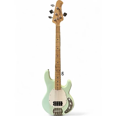 Used Sterling by Music Man Ray4 Surf Green Electric Bass Guitar