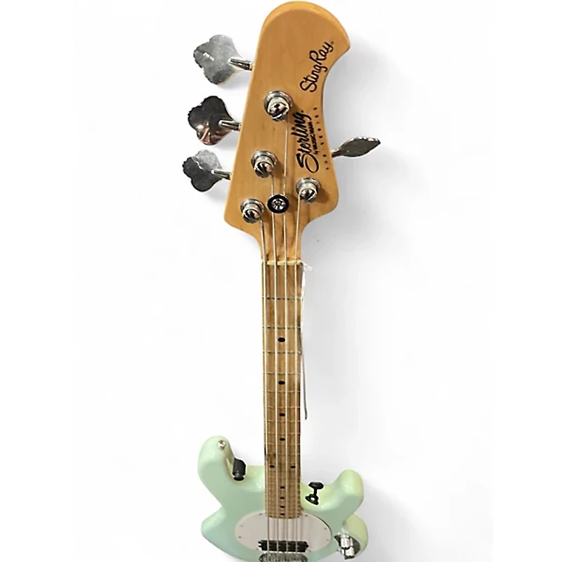 Used Sterling by Music Man Ray4 Surf Green Electric Bass Guitar