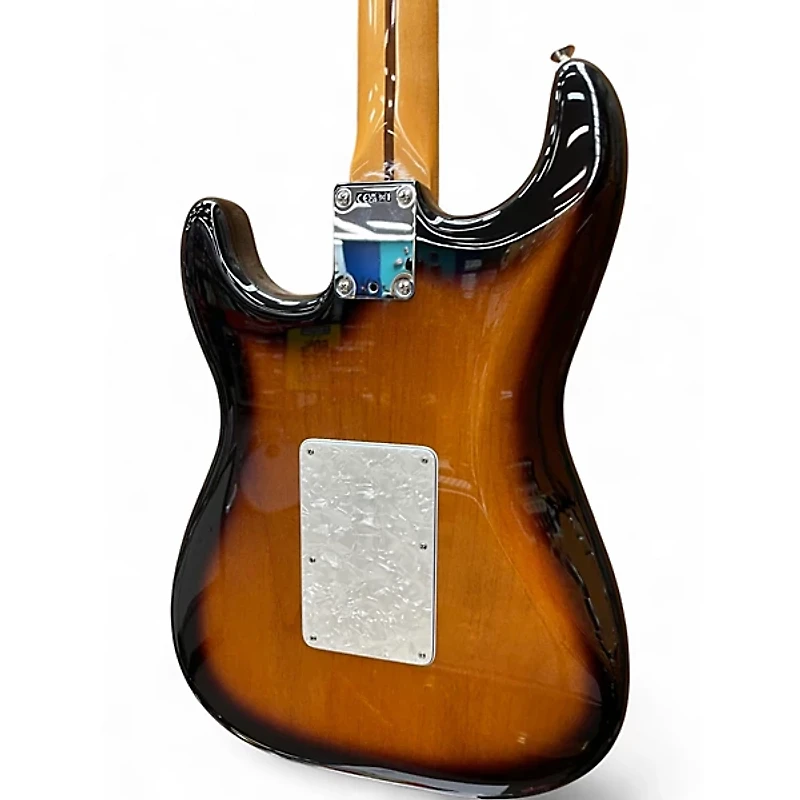 Used Fender Dave Murray HHH Stratocaster 2 Tone Sunburst Solid Body Electric Guitar