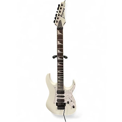 Used Ibanez RG450DXB WHITE Solid Body Electric Guitar