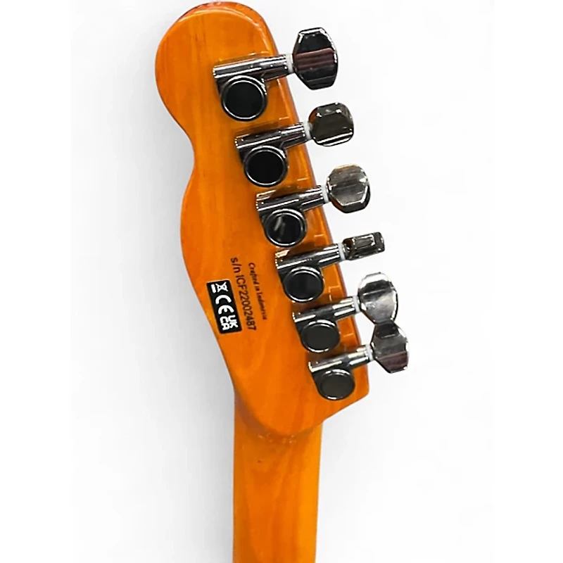 Used Fender Special Edition Custom Telecaster FMT HH AMBER Solid Body Electric Guitar