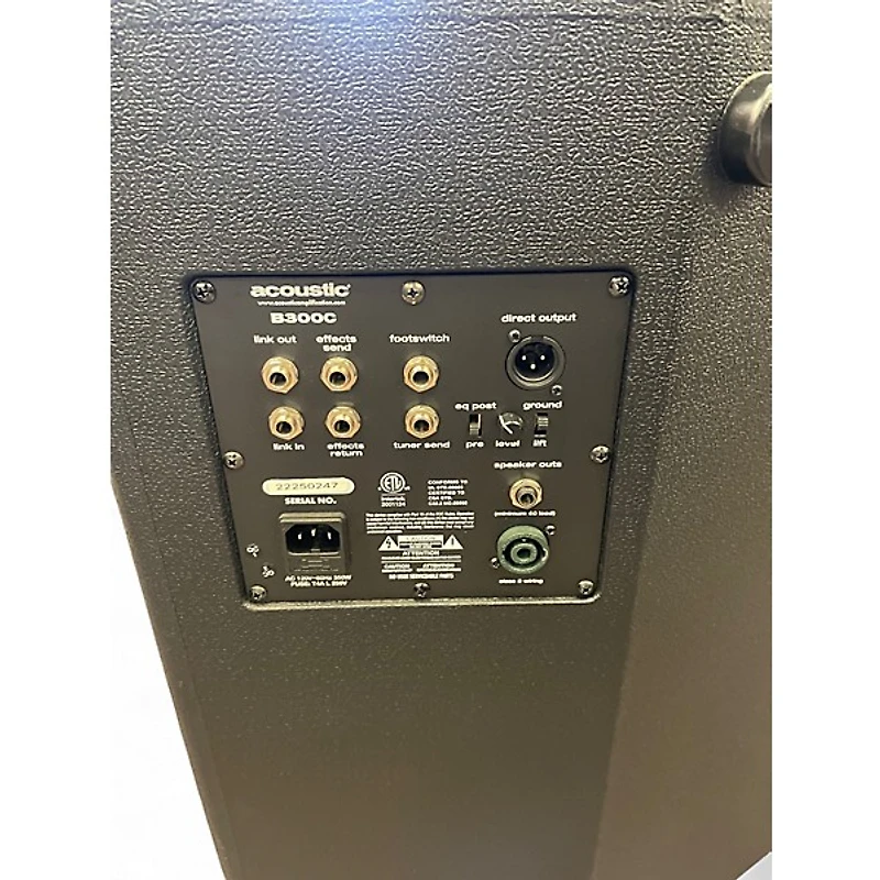 Used Acoustic B300C Bass Combo Amp