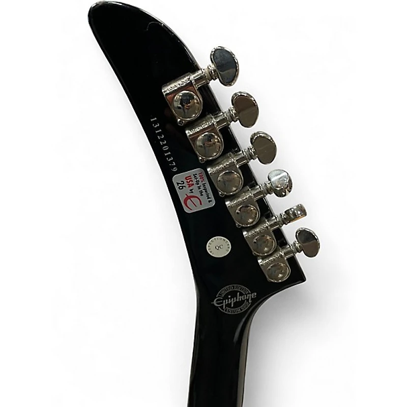 Used Epiphone Brendon Small Thunderhorse Explorer Silverburst Solid Body Electric Guitar