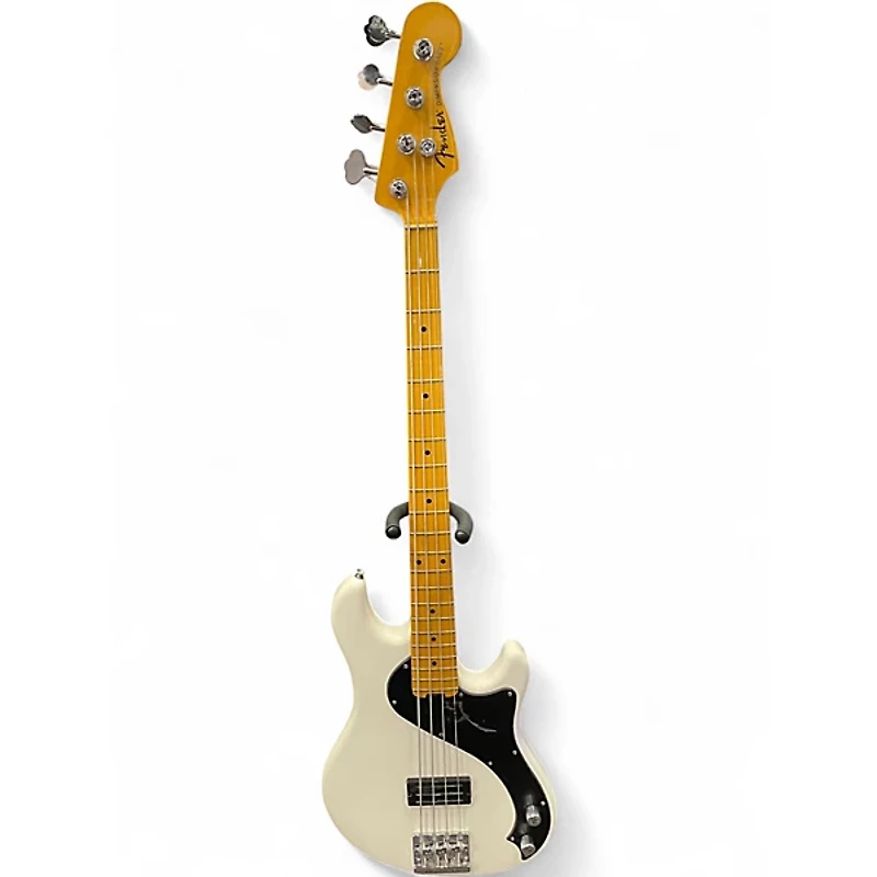 Used Fender Modern Player Dimension Bass Olympic White Electric Bass Guitar