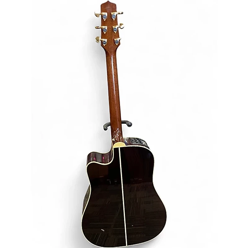 Used Takamine P5DC Natural Acoustic Electric Guitar