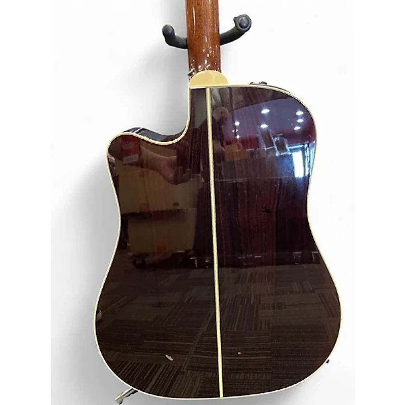 Used Takamine P5DC Natural Acoustic Electric Guitar