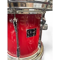 Used Pearl 5 Piece Export RED Drum Kit