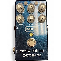 Used MXR poly blue octave Effect Pedal