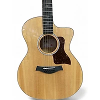 Used Taylor 214CE Deluxe Koa Natural Acoustic Electric Guitar